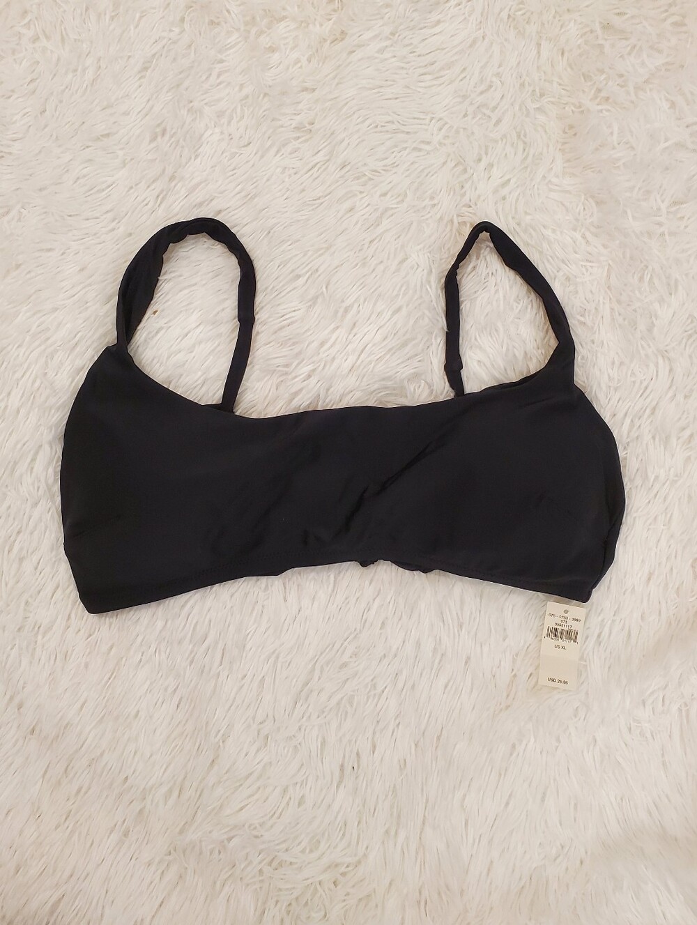 Aerie Black Swim Top XL